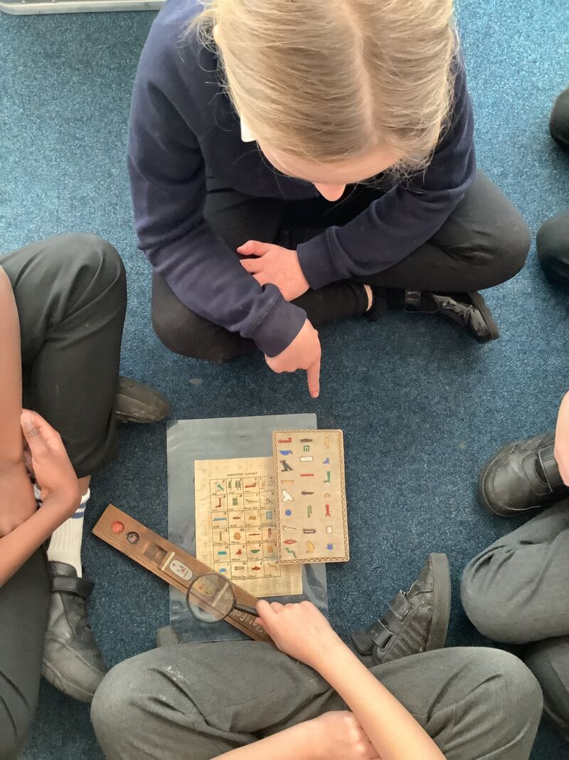 Image for the Tweet beginning: Year 4 started their Ancient